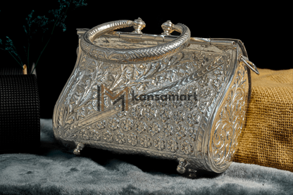 German Silver Antique Purse